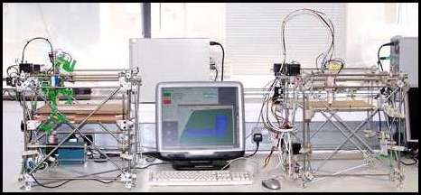 The RepRap machine at the University of Bath